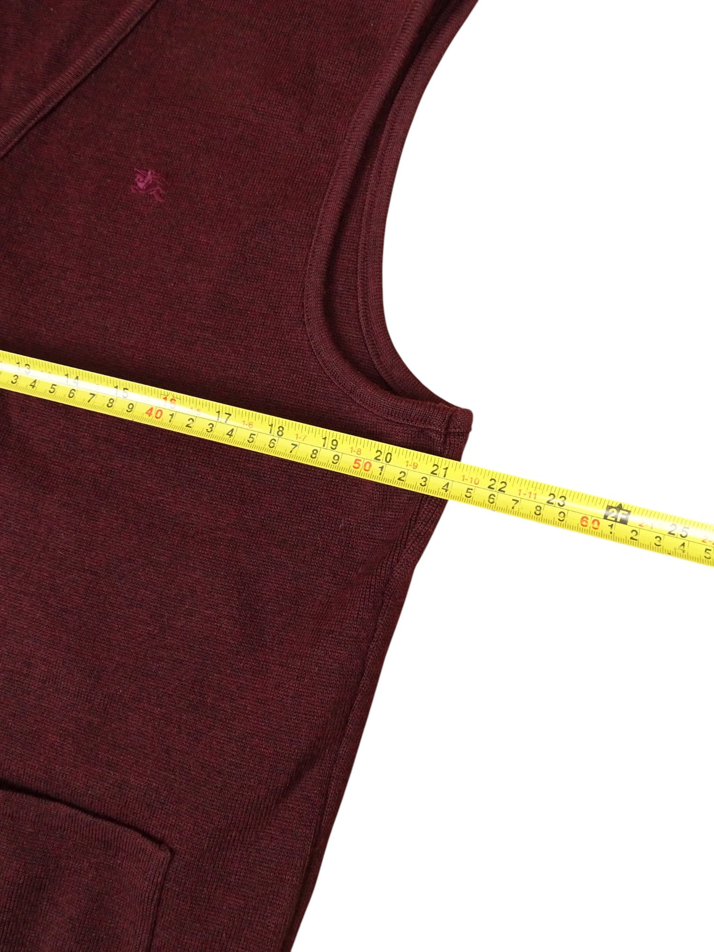 Burberry Cardigan Bordeaux L Homme 60% Laine