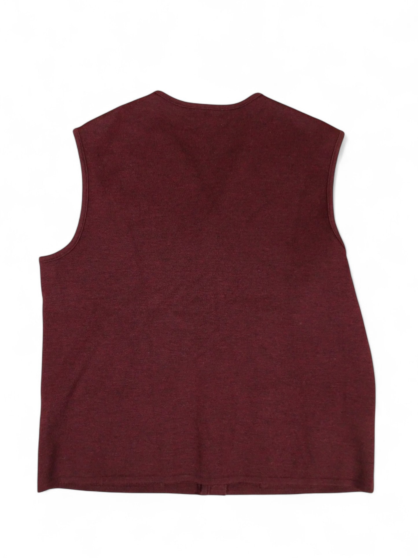 Burberry Cardigan Bordeaux L Homme 60% Laine