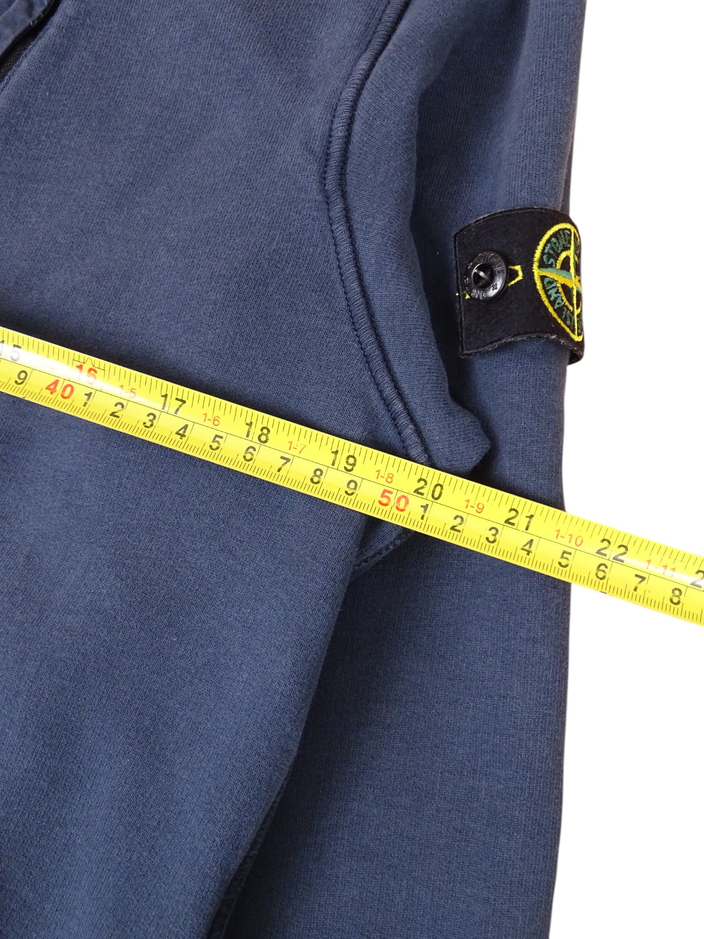 Stone Island Pull Bleu Marine S Homme