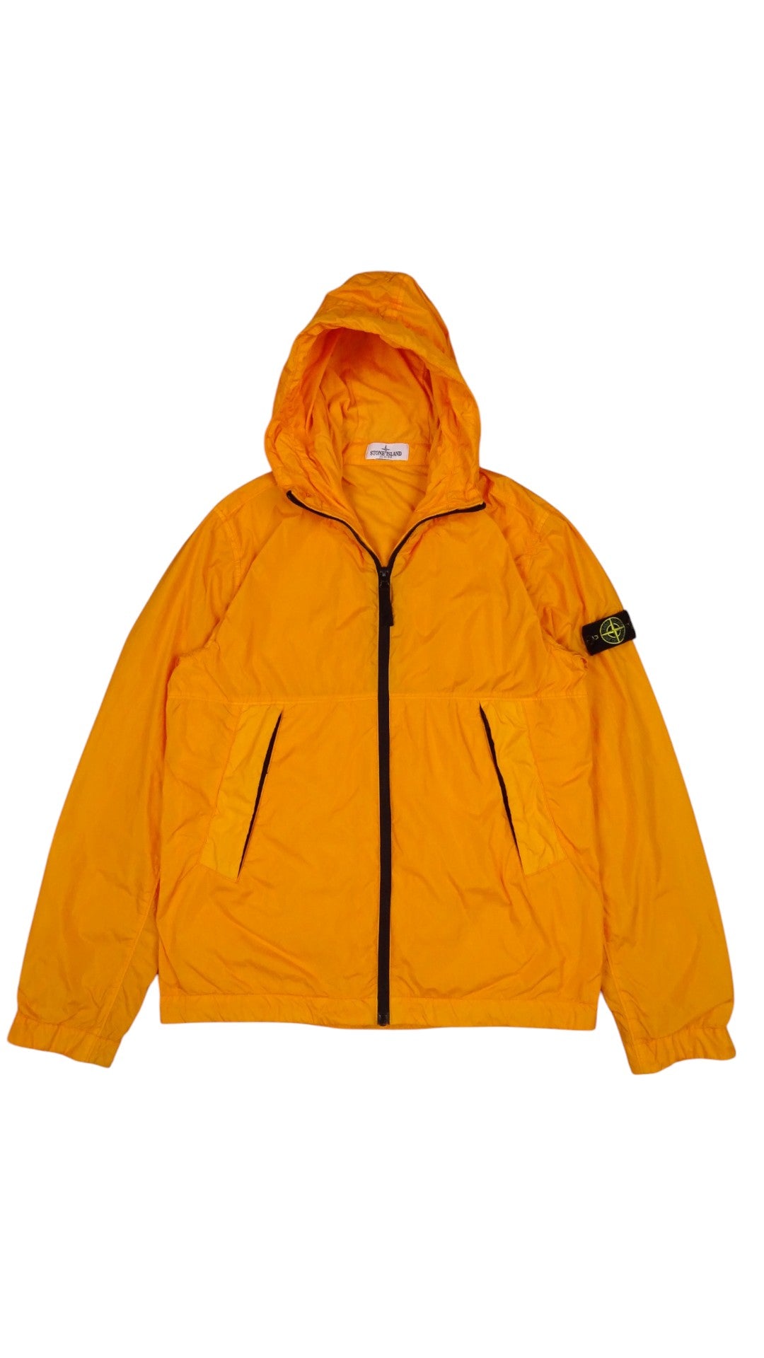 Veste Stone Island Zippé Coupe-Vent XS Orange
