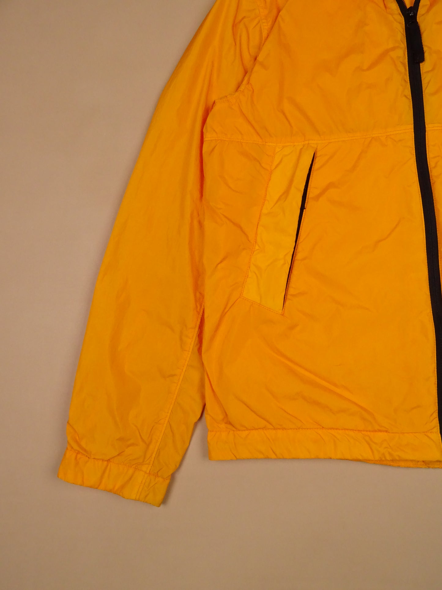Veste Stone Island Zippé Coupe-Vent XS Orange