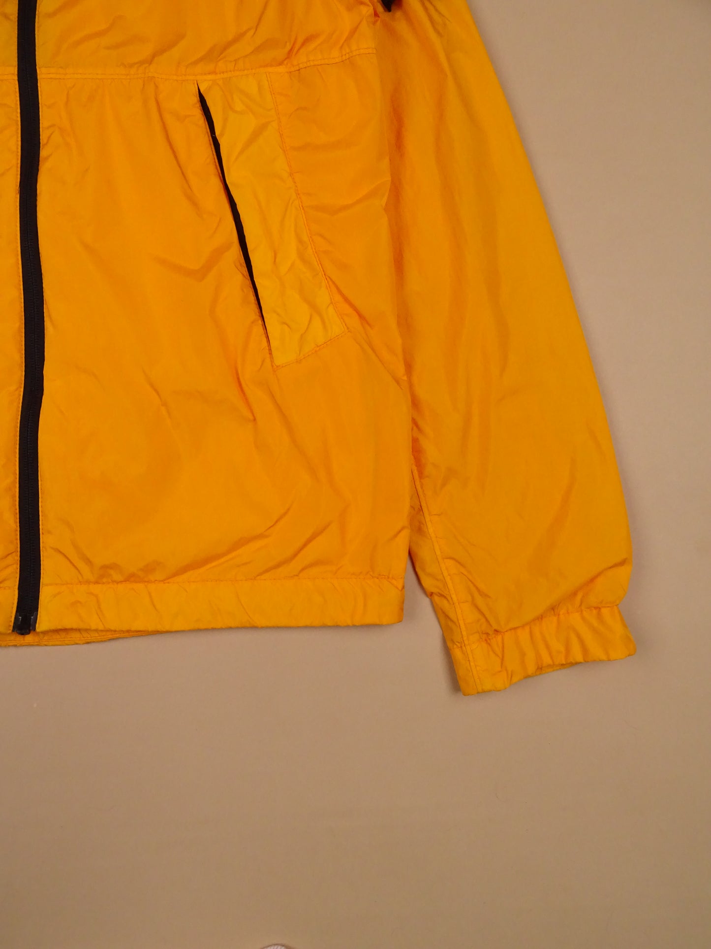 Veste Stone Island Zippé Coupe-Vent XS Orange