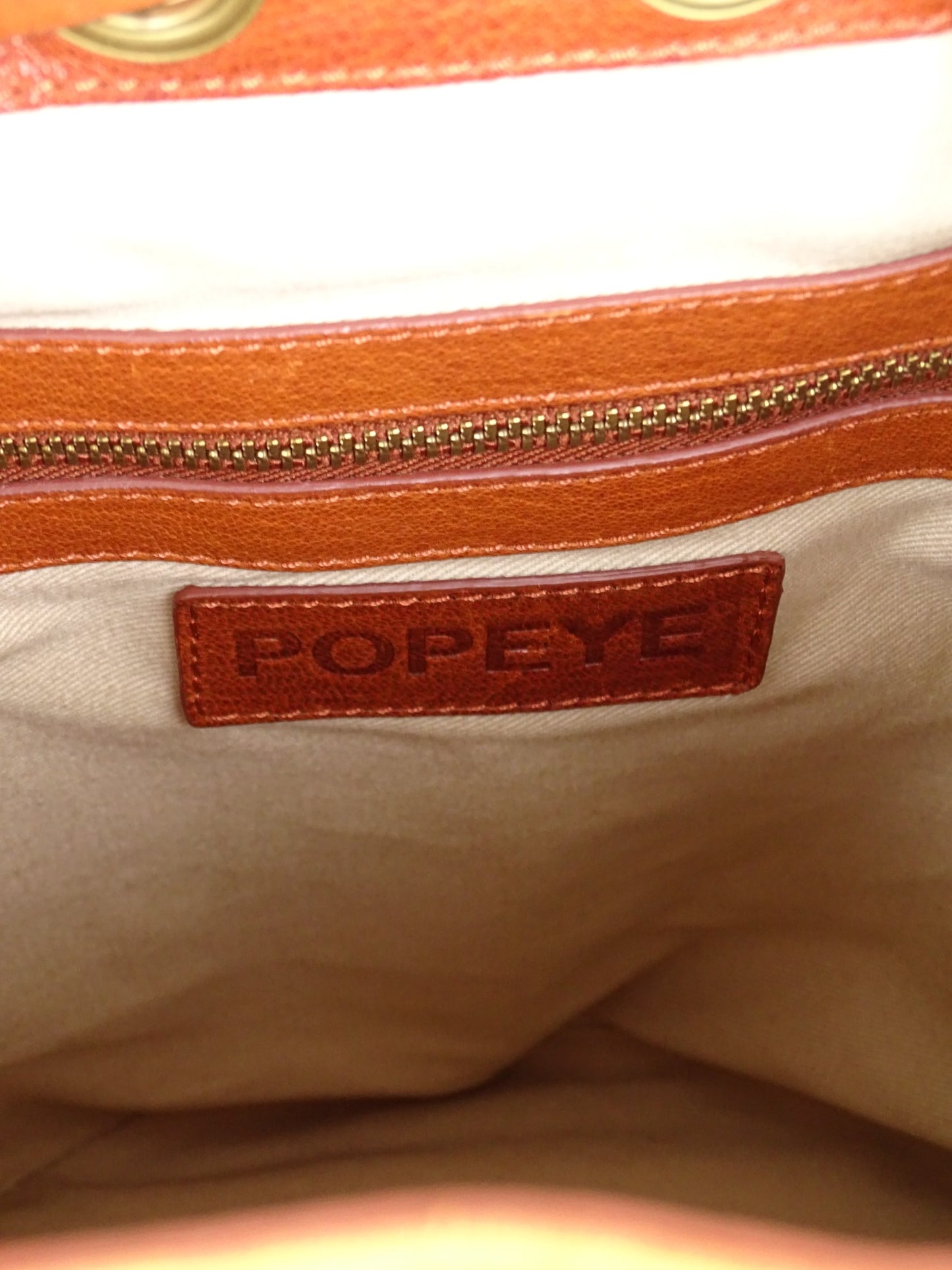 Jérôme Dreyfuss Sac Popeye Cuir Marron