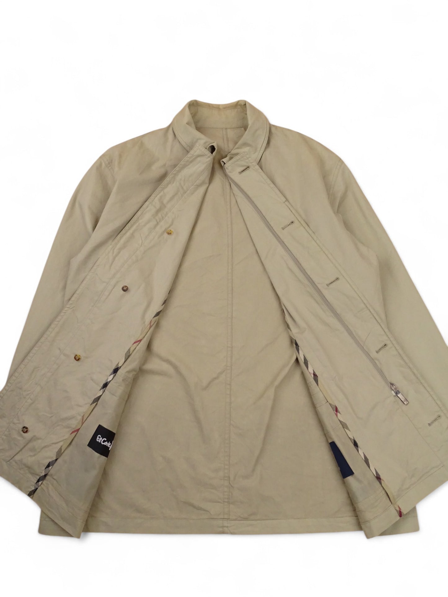 Burberry Trench Beige L Homme Coton