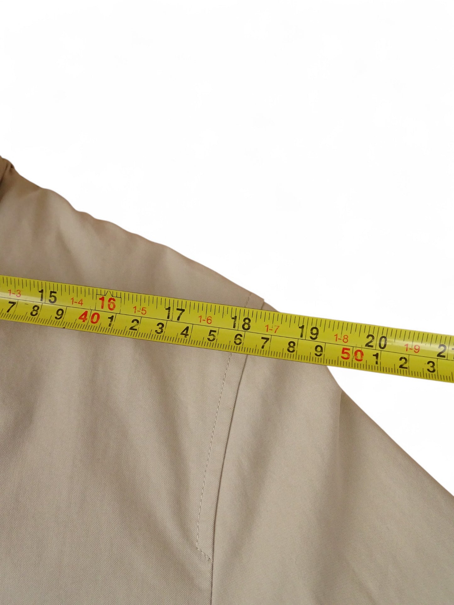 Burberry Manteau Long Coton Rembourré Beige L Homme