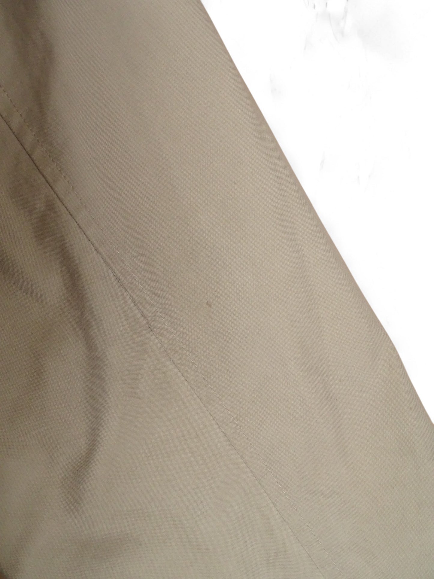 Burberry Manteau Long Coton Rembourré Beige L Homme