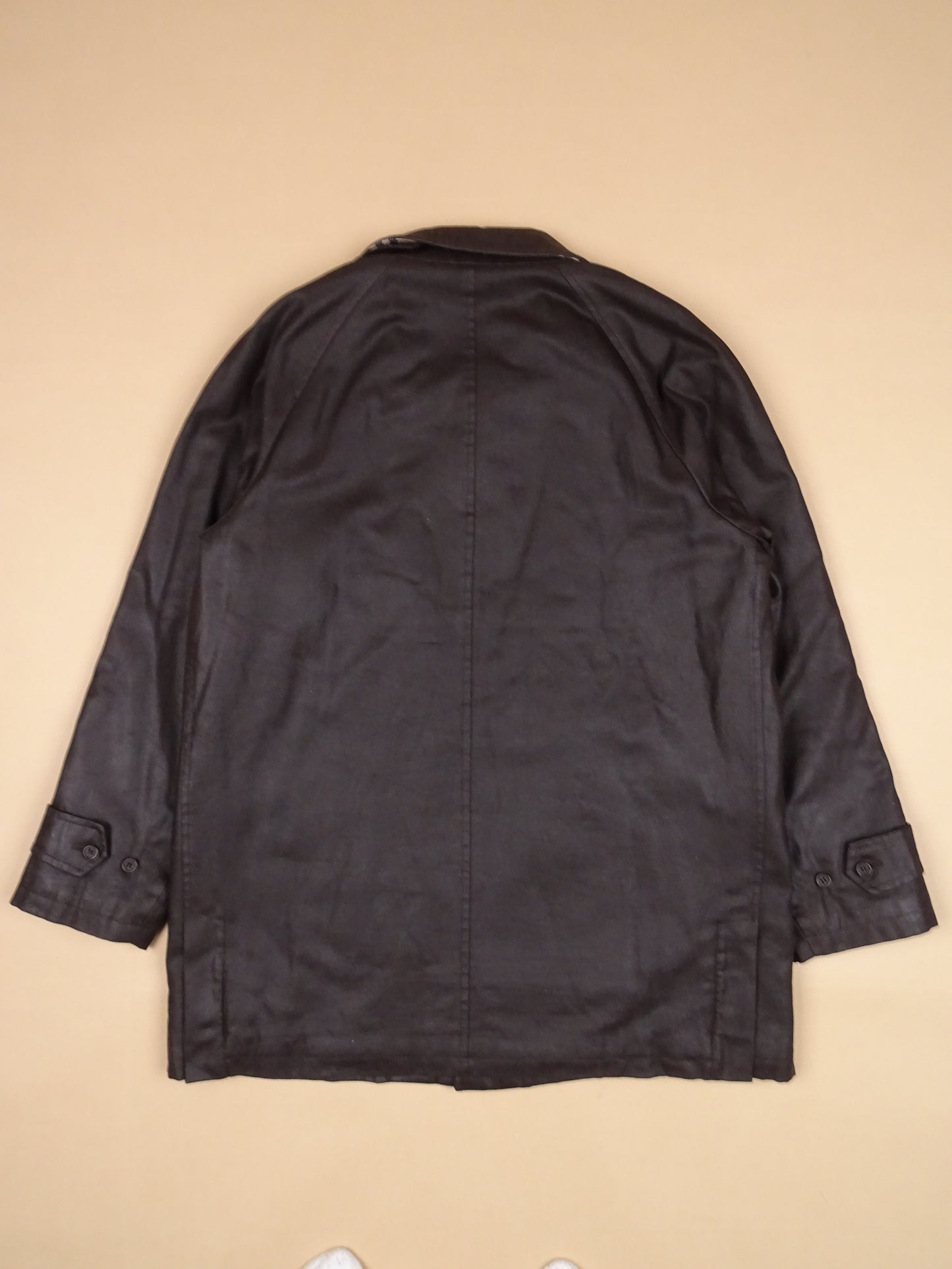 Trench Burberry Cuir (Polyuréthane) chocolat - Taille L Homme