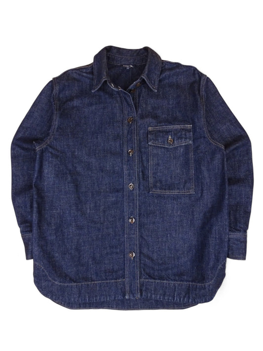 Soeur Veste Oversize Jean Bleu Marine S Femme