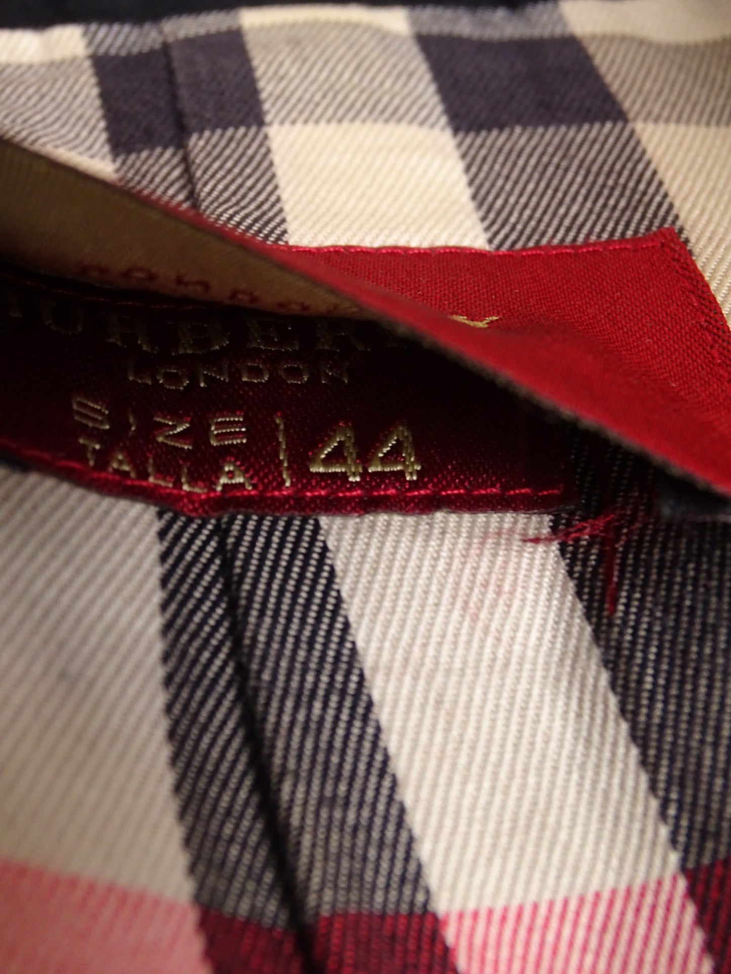 Burberry Trench Westminster Beige L Femme