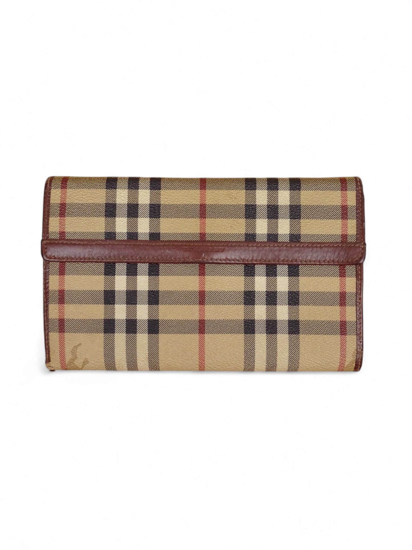 Burberry Portefeuille Tartan Emblématique