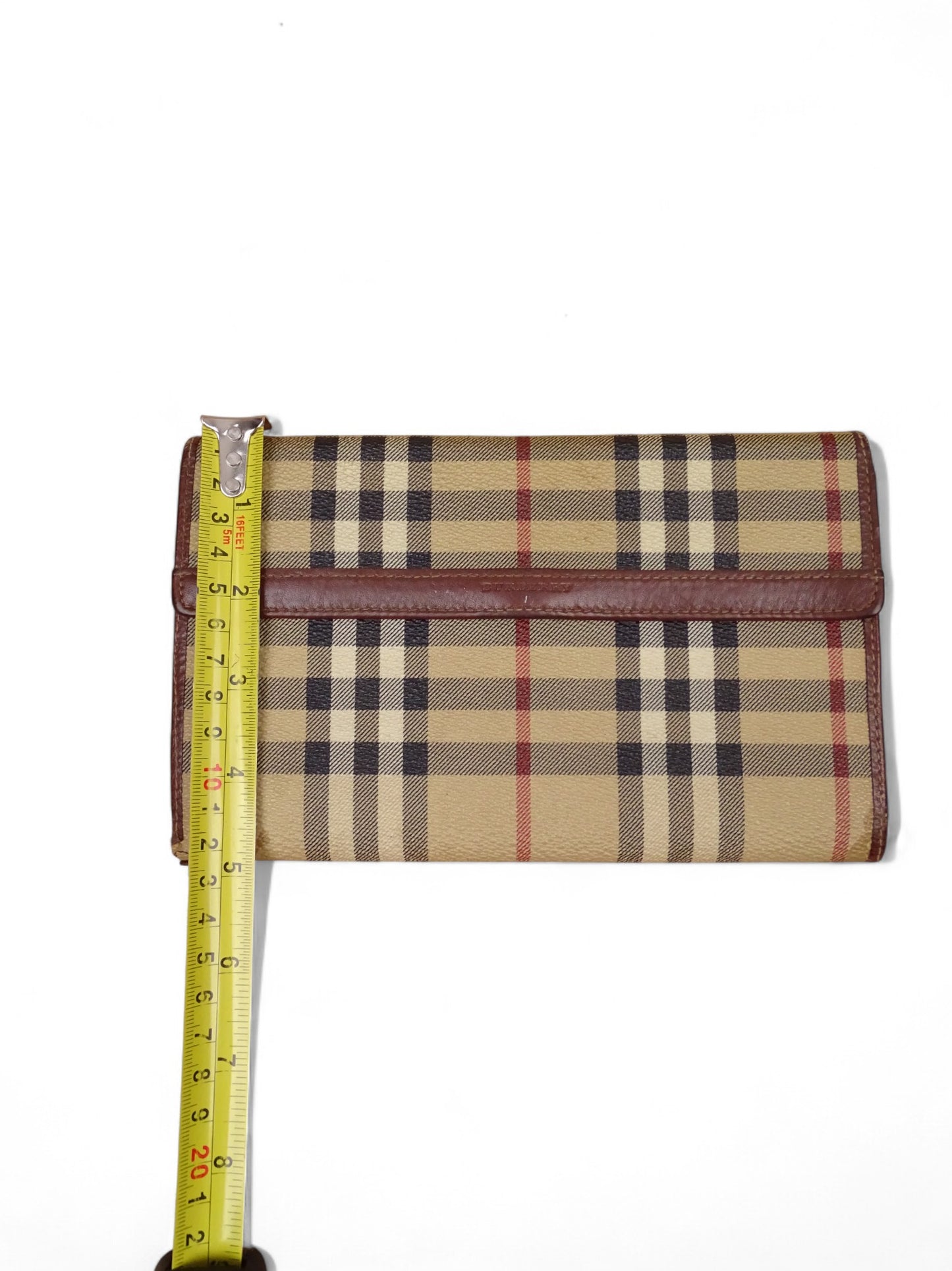 Burberry Portefeuille Tartan Emblématique