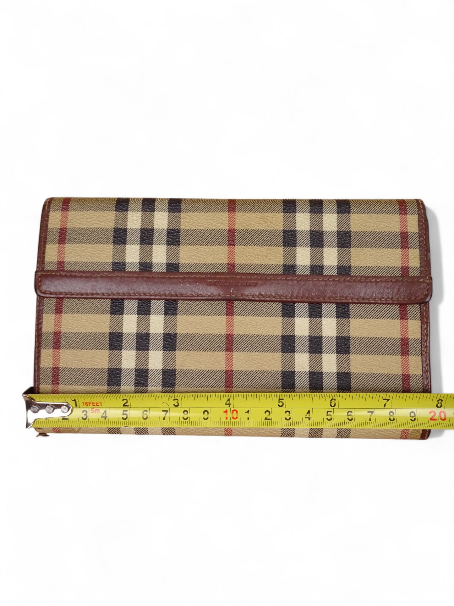 Burberry Portefeuille Tartan Emblématique