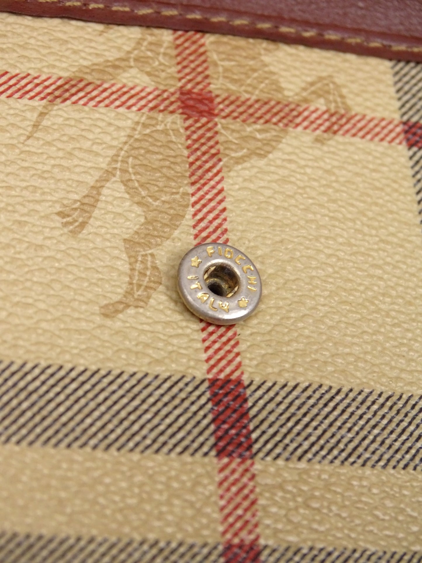 Burberry Portefeuille Tartan Emblématique