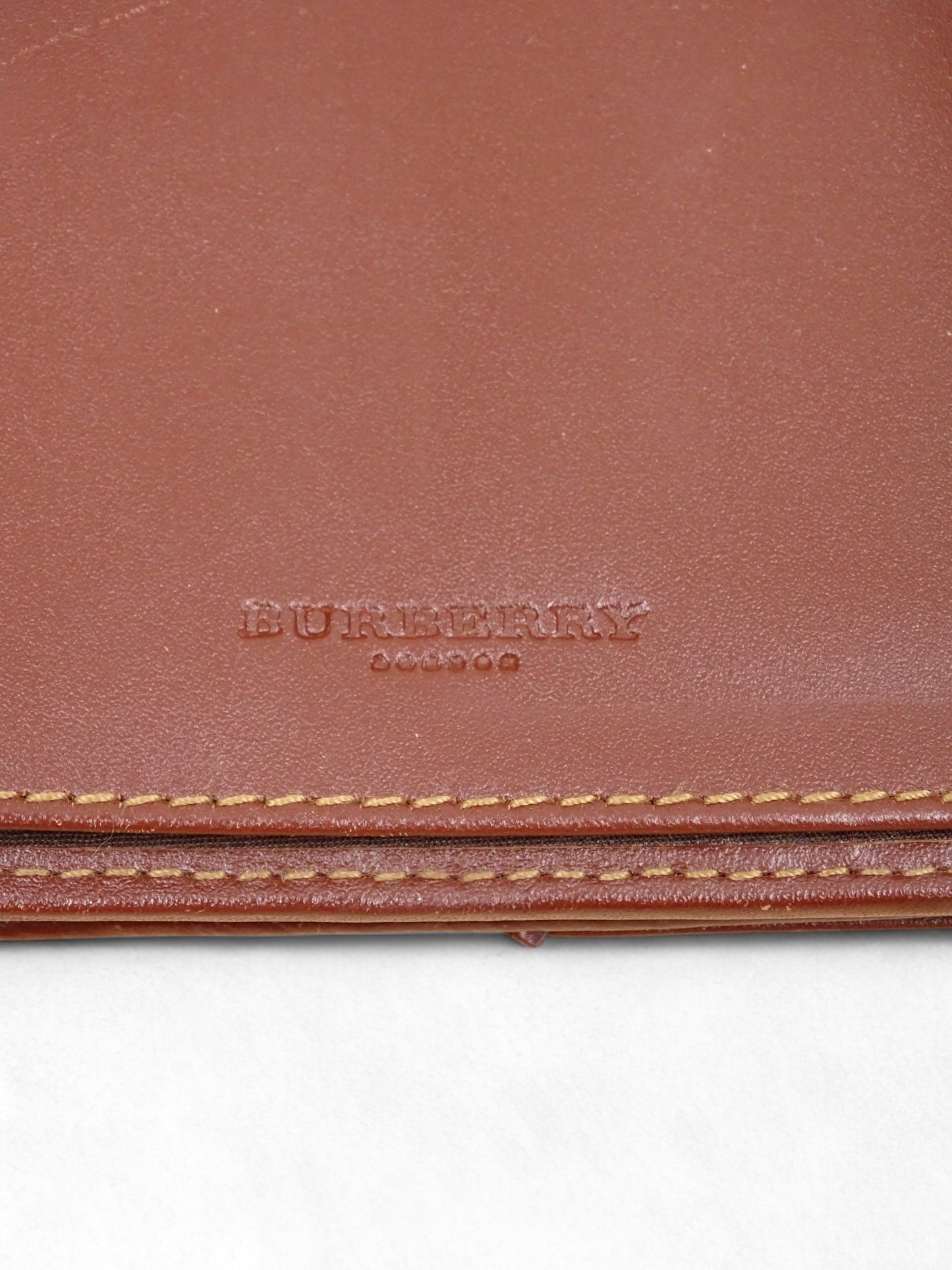 Burberry Portefeuille Tartan Emblématique