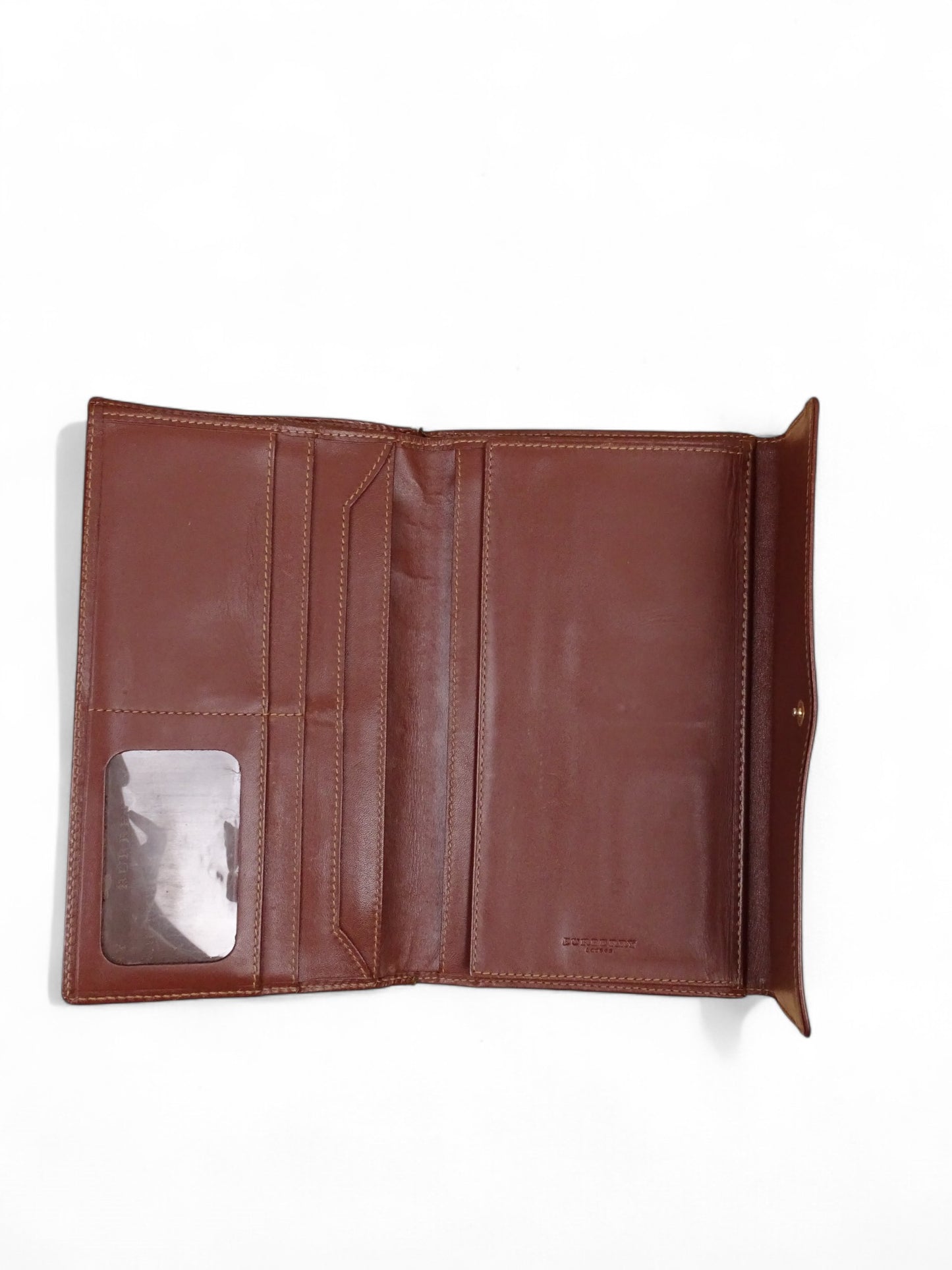 Burberry Portefeuille Tartan Emblématique