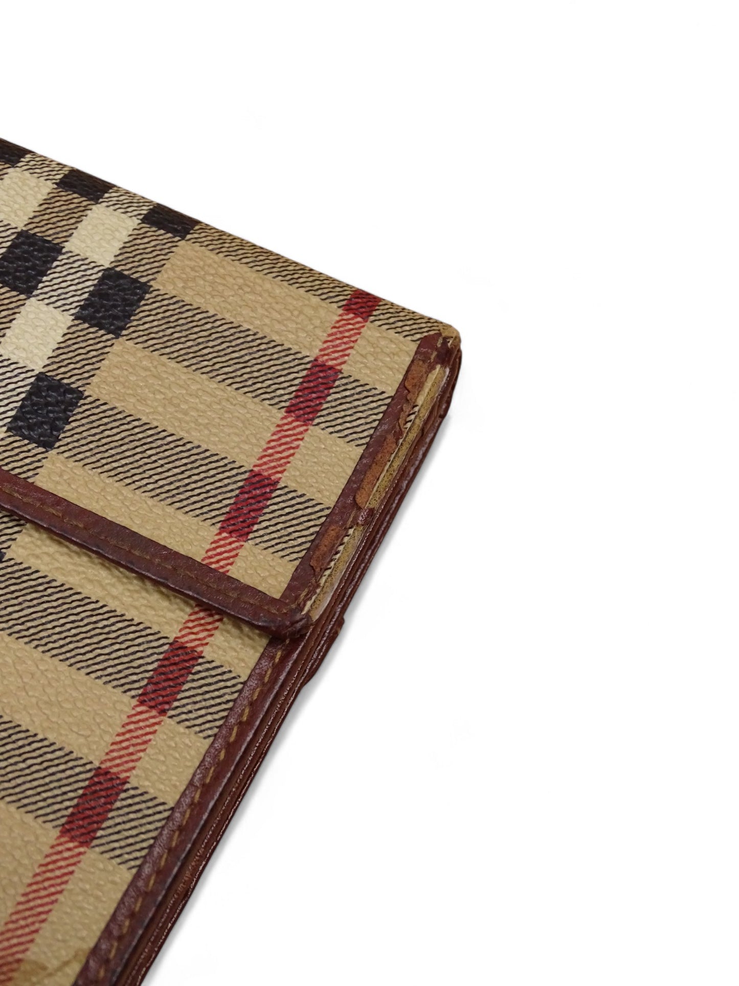Burberry Portefeuille Tartan Emblématique