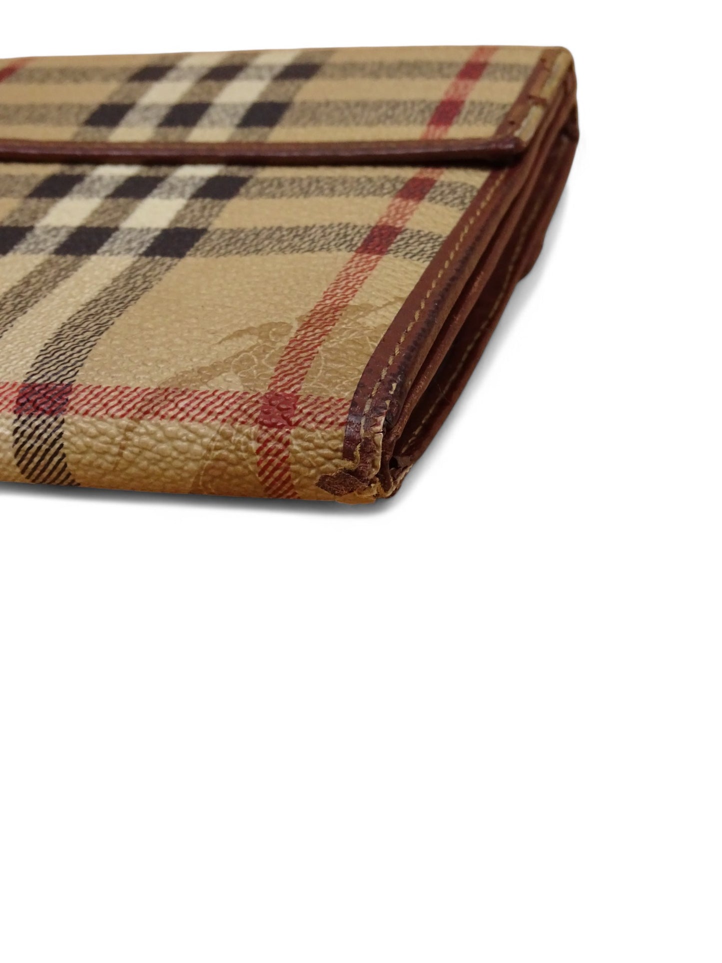 Burberry Portefeuille Tartan Emblématique