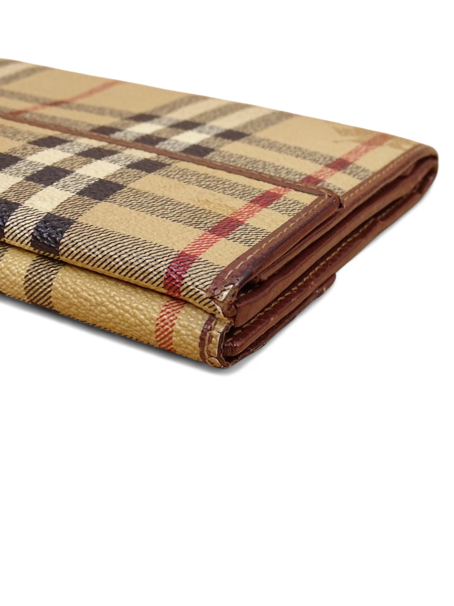 Burberry Portefeuille Tartan Emblématique