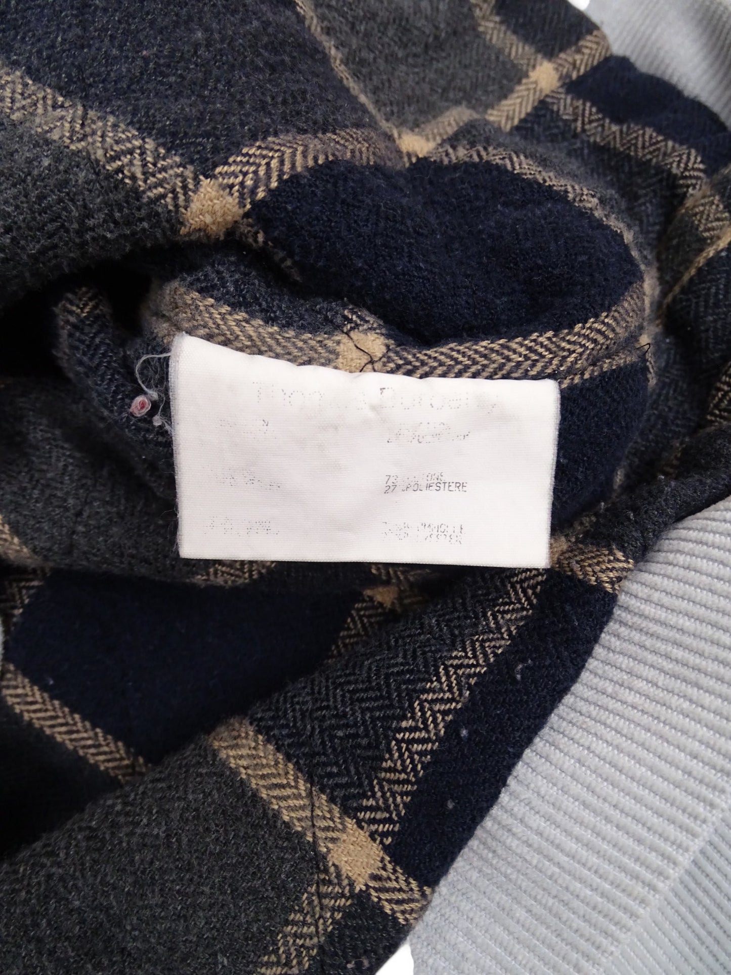 Veste Thomas Burberry Grise M Femme Velour Côtelé