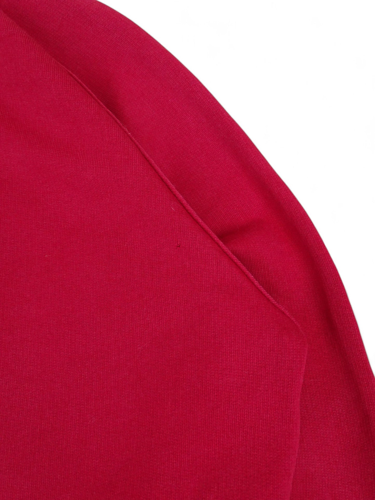 Burberry Gilet Zippé Rouge Torsadé M
