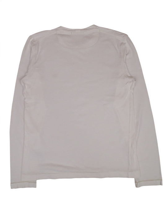 T-shirt Stone Island Vintage M Blanc 100% Coton