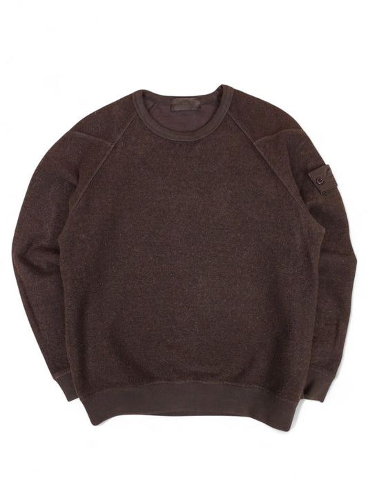 Pull Stone Island Collection Rare Ghost Piece Marron XS Homme