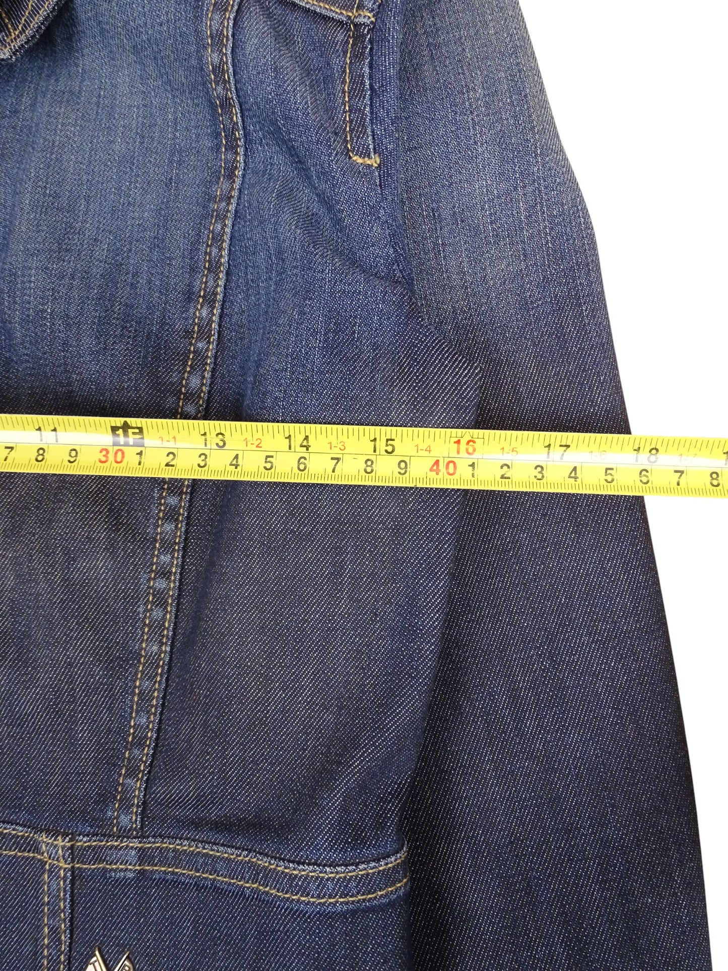 Burberry Veste En Jean Bleu Marine S Femme