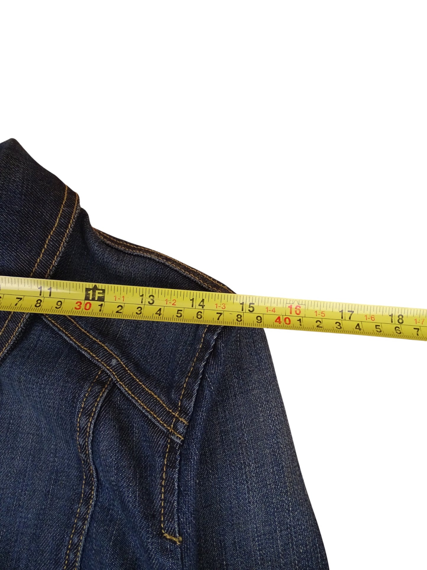 Burberry Veste En Jean Bleu Marine S Femme