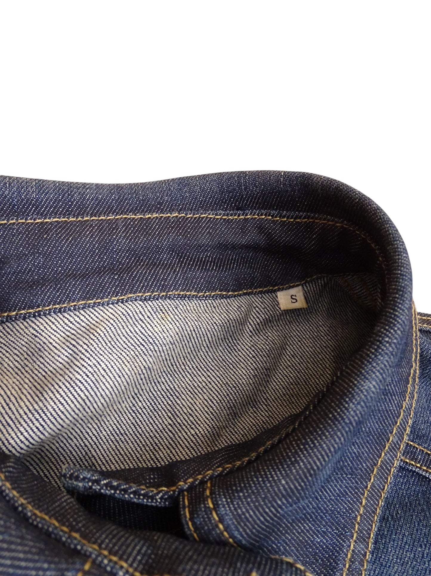 Burberry Veste En Jean Bleu Marine S Femme