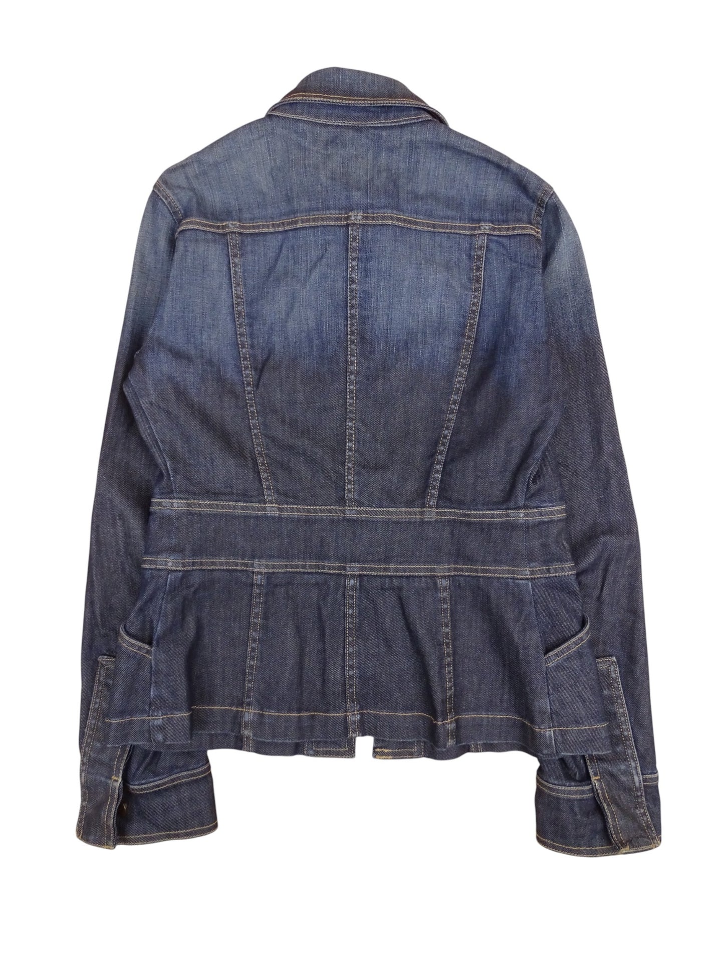 Burberry Veste En Jean Bleu Marine S Femme