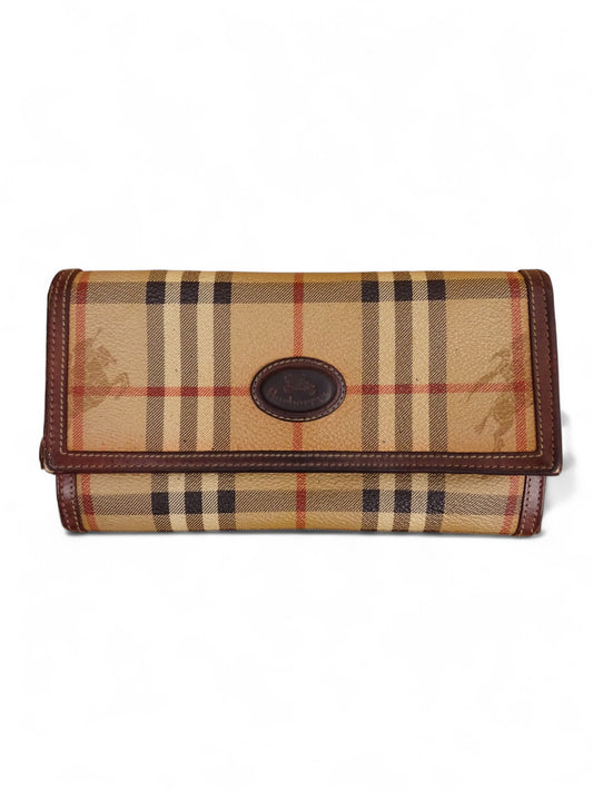 Burberry Portefeuille Tartan Emblématique