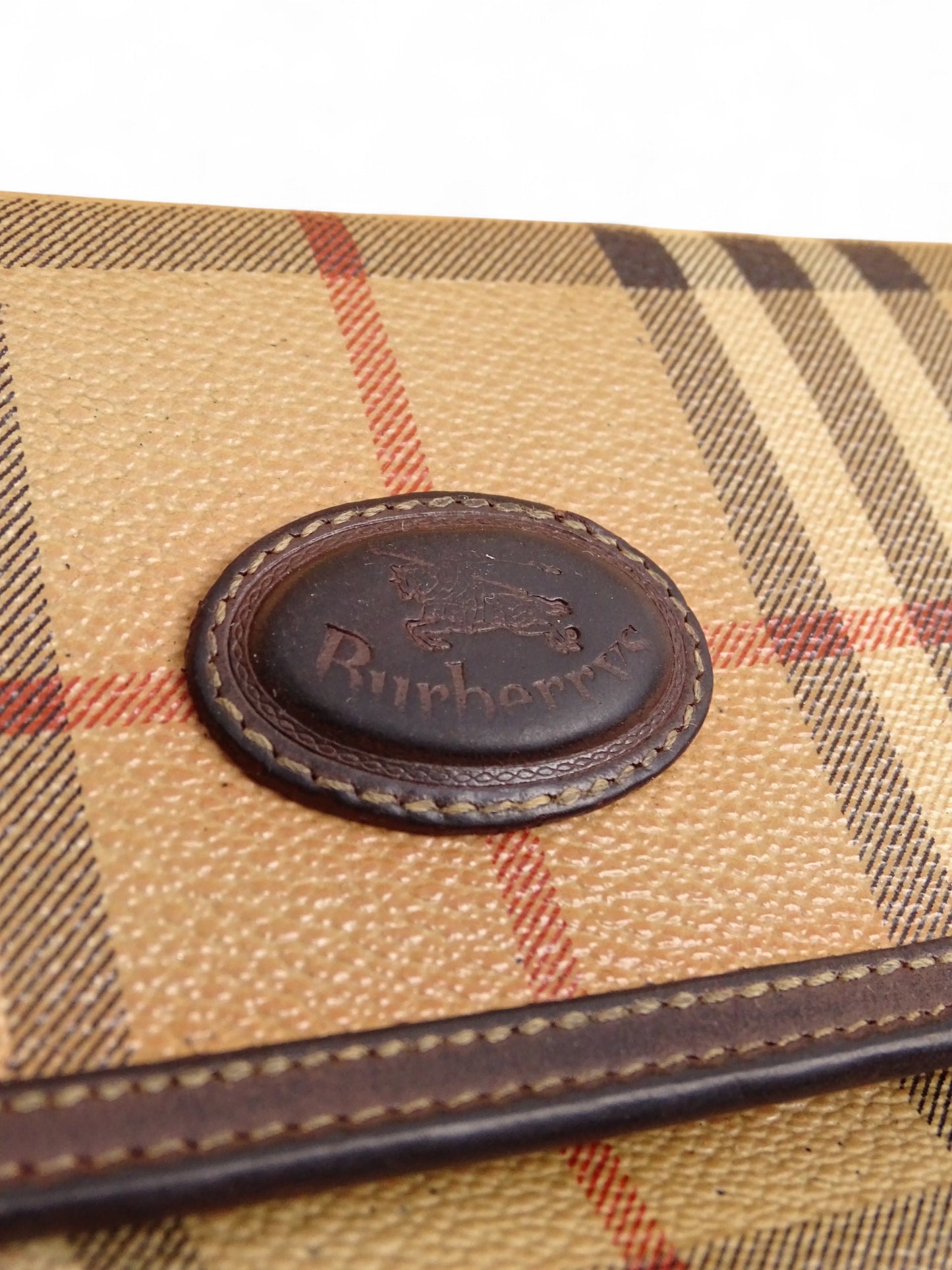 Burberry Portefeuille Tartan Emblématique