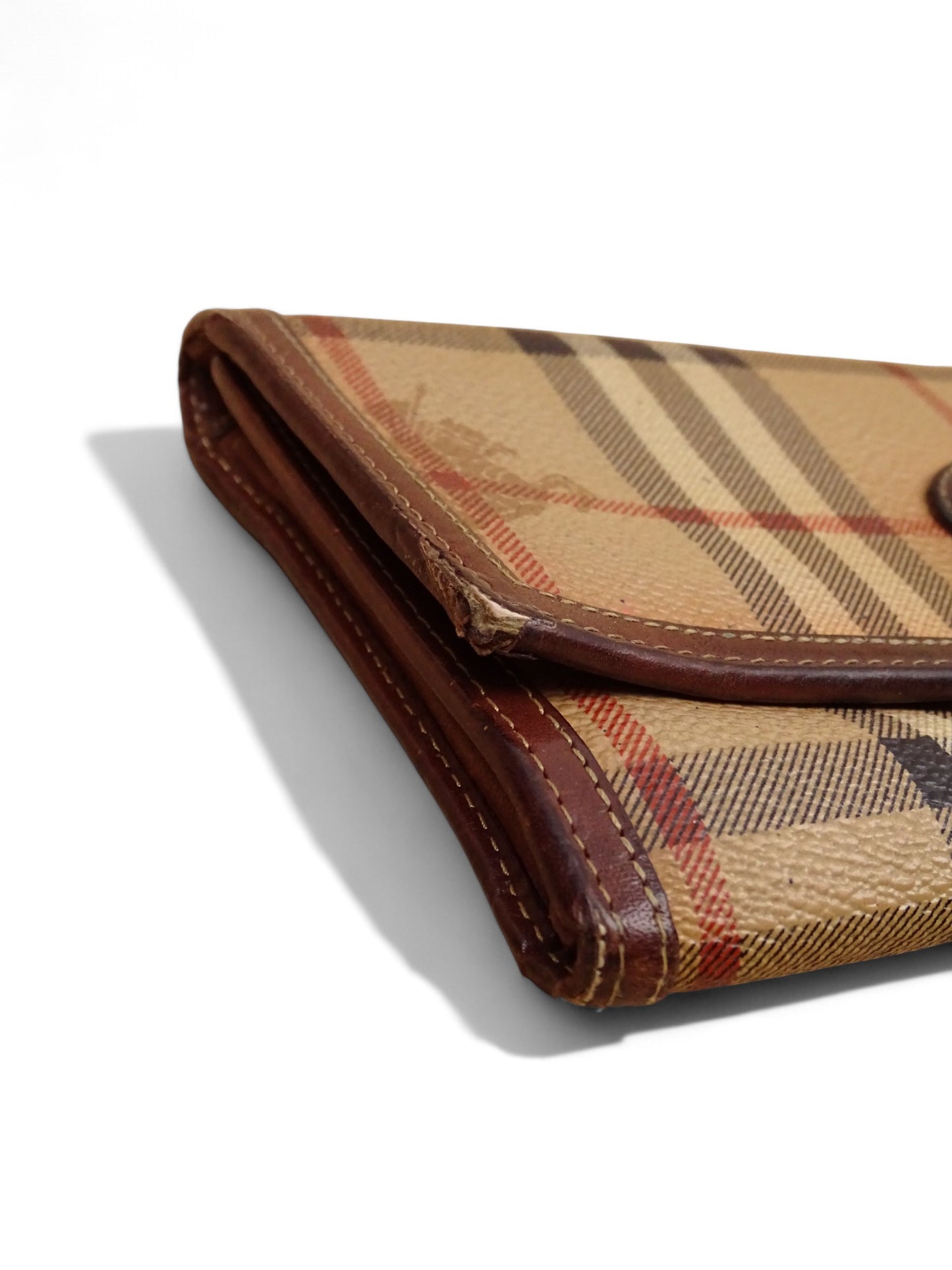 Burberry Portefeuille Tartan Emblématique