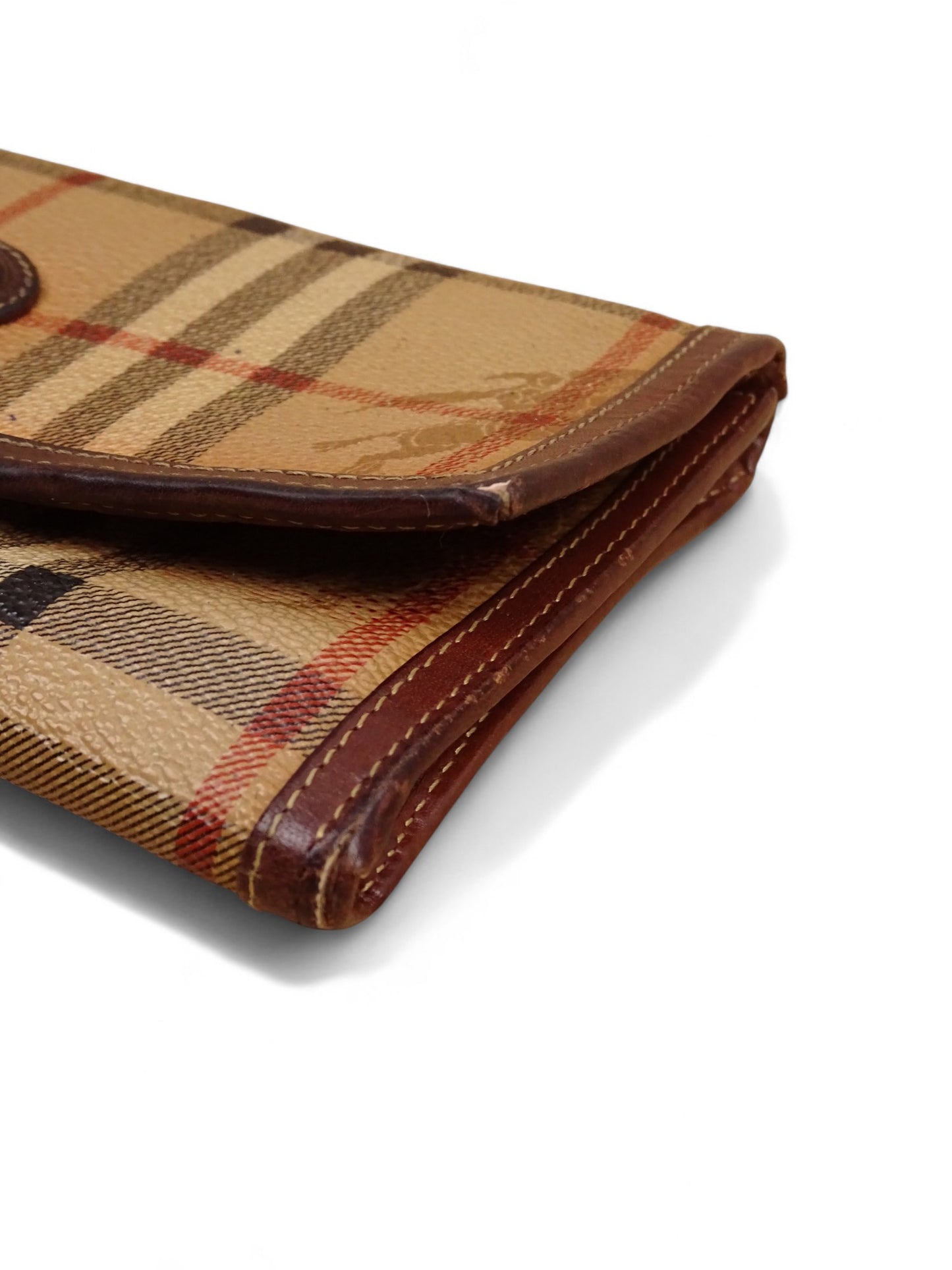 Burberry Portefeuille Tartan Emblématique