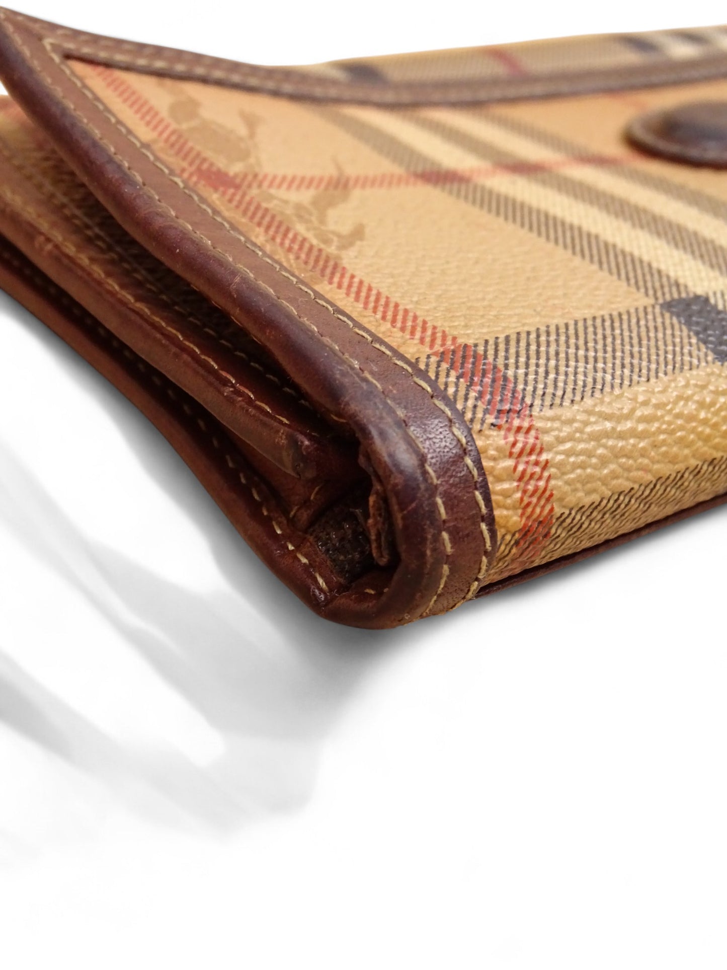 Burberry Portefeuille Tartan Emblématique