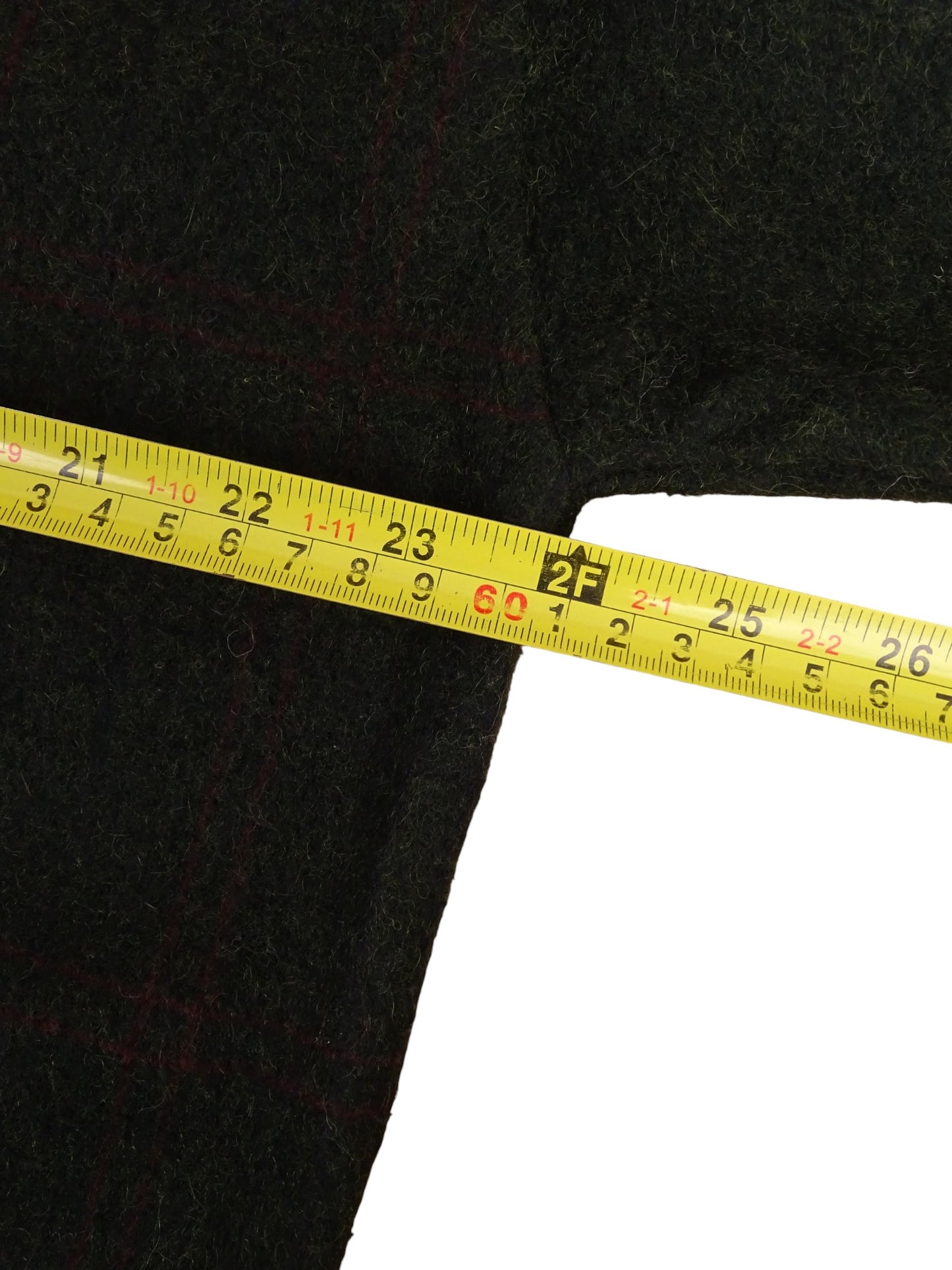 Burberry Cardigan Kaki Vert Écossais Laine XL Homme