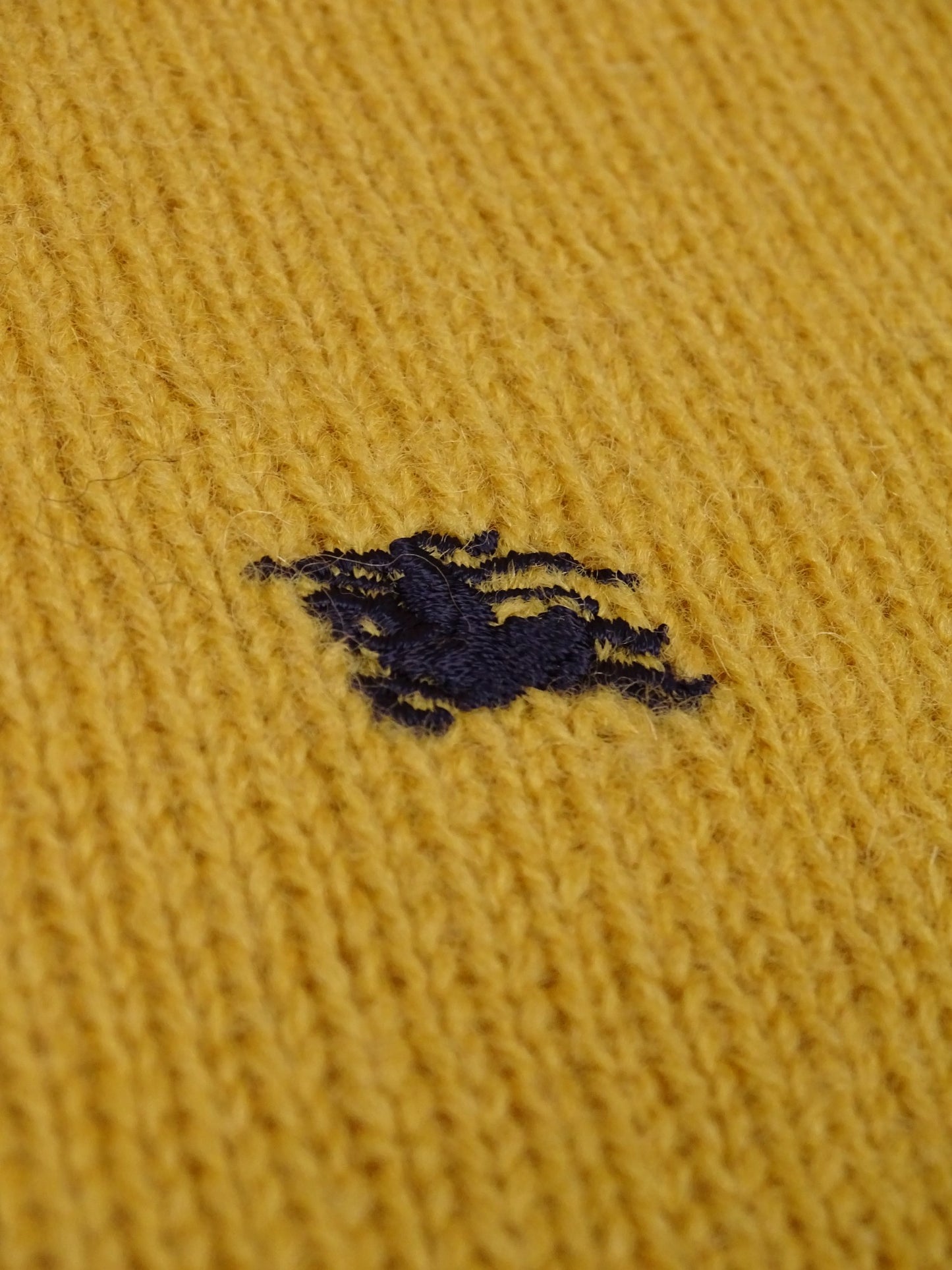 Burberry Pull Jaune M Homme Coton