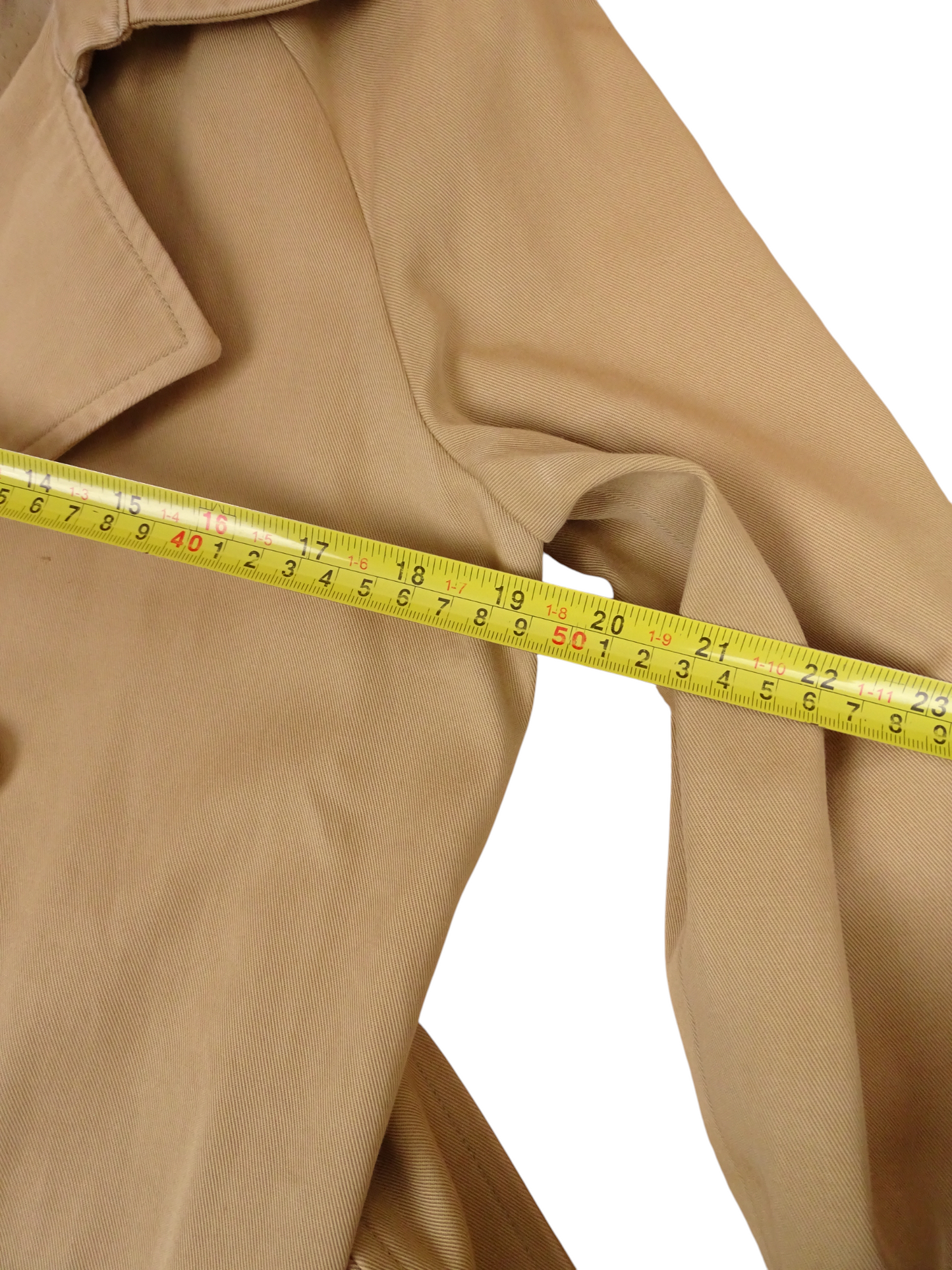 Sézane Trench Long Beige Avec Ceinture XS Femme