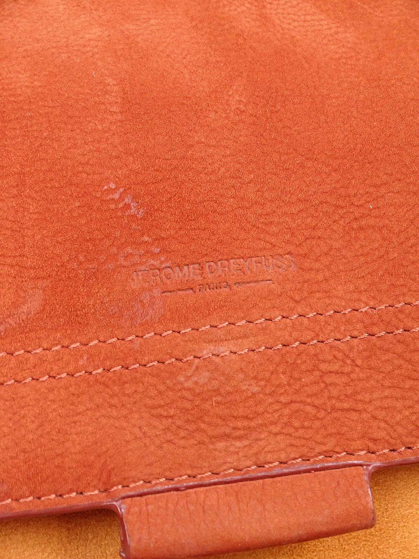 Sac Jérôme Dreyfuss "Lulu" Taille M à Bandoulière Femme Caviar Tabac