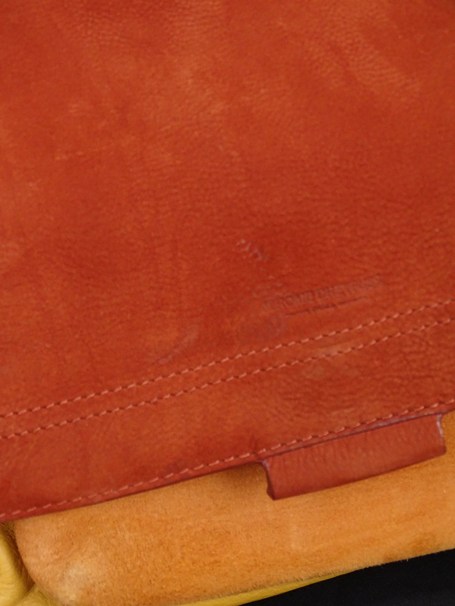 Sac Jérôme Dreyfuss "Lulu" Taille M à Bandoulière Femme Caviar Tabac