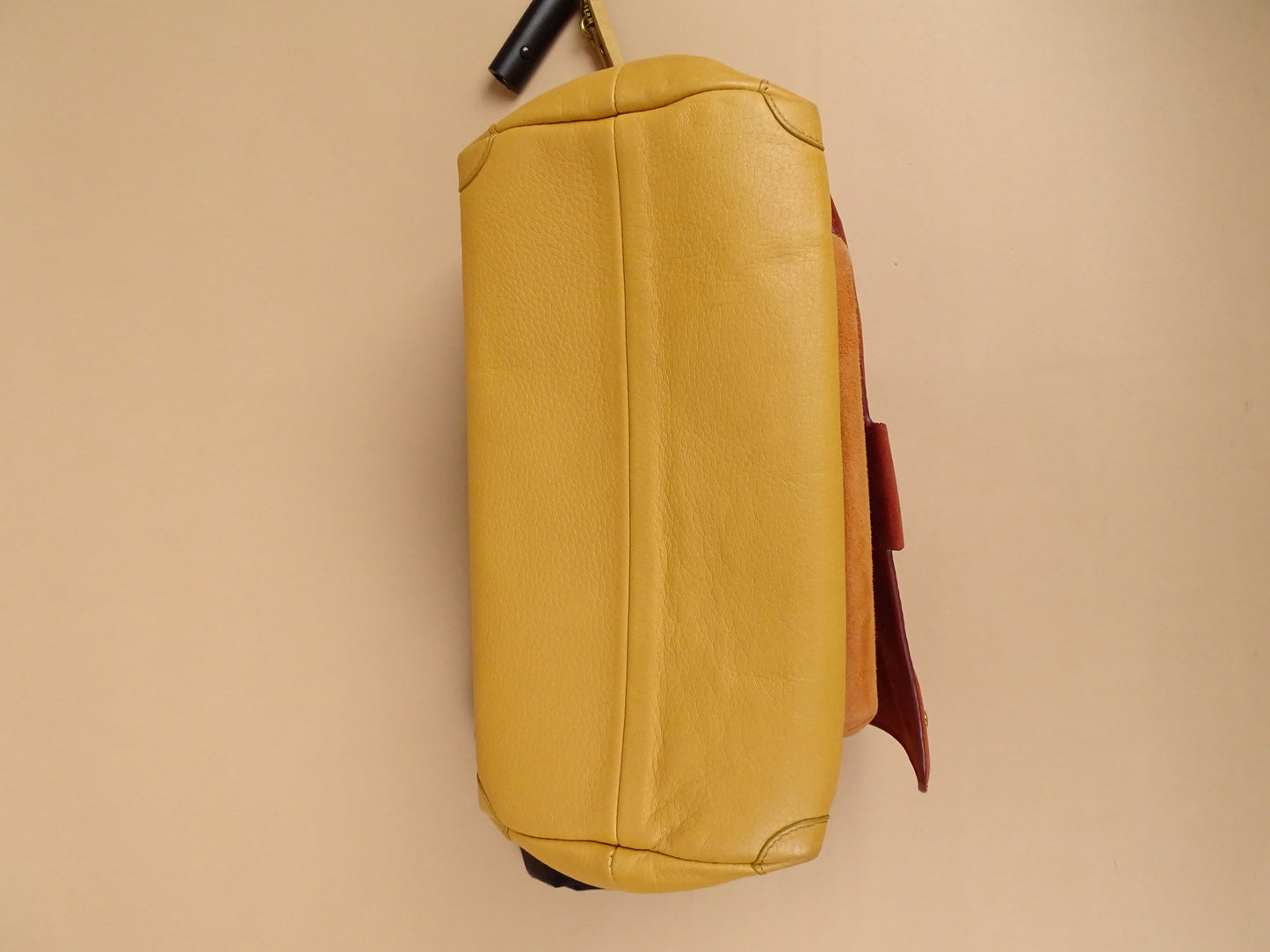 Sac Jérôme Dreyfuss "Lulu" Taille M à Bandoulière Femme Caviar Tabac