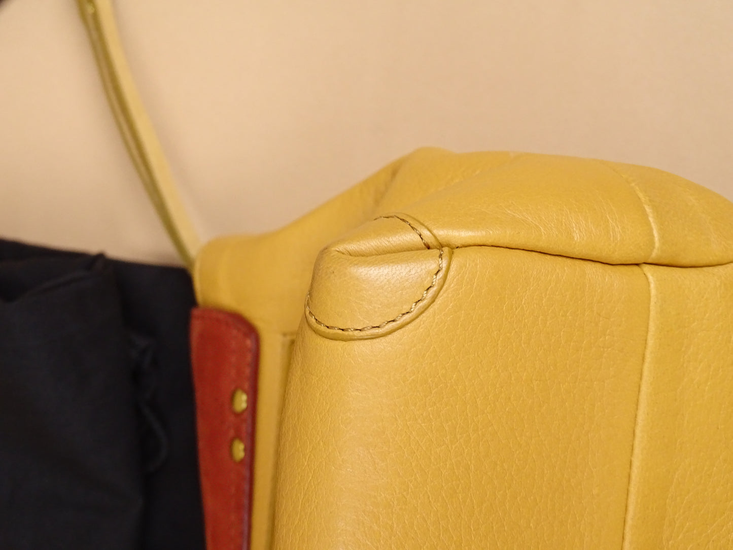 Sac Jérôme Dreyfuss "Lulu" Taille M à Bandoulière Femme Caviar Tabac