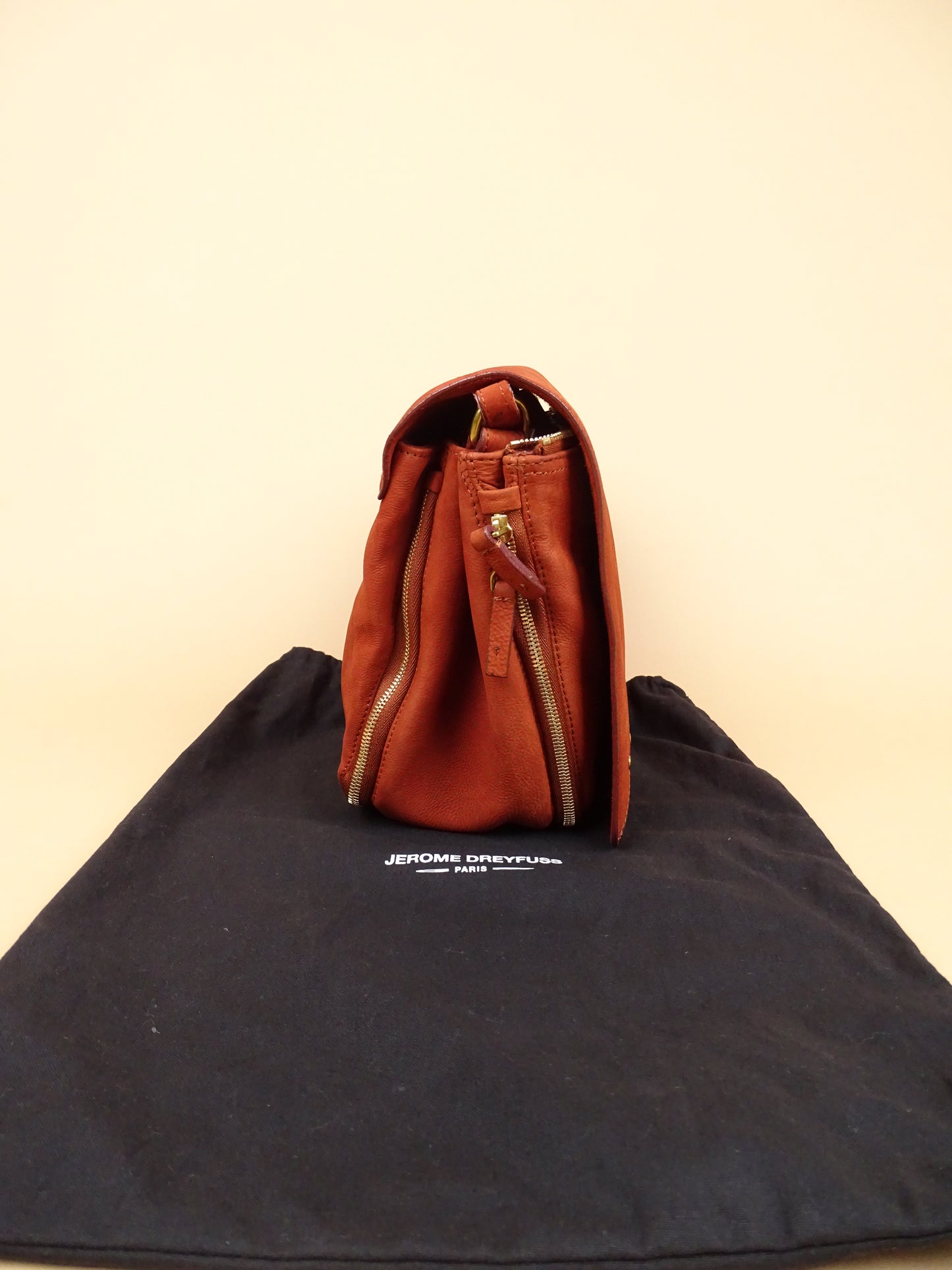 Sac Jérôme Dreyfuss "Igor" Femme Caviar Tabac