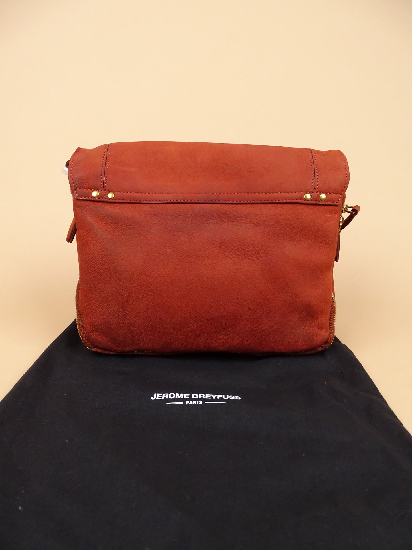 Sac Jérôme Dreyfuss "Igor" Femme Caviar Tabac