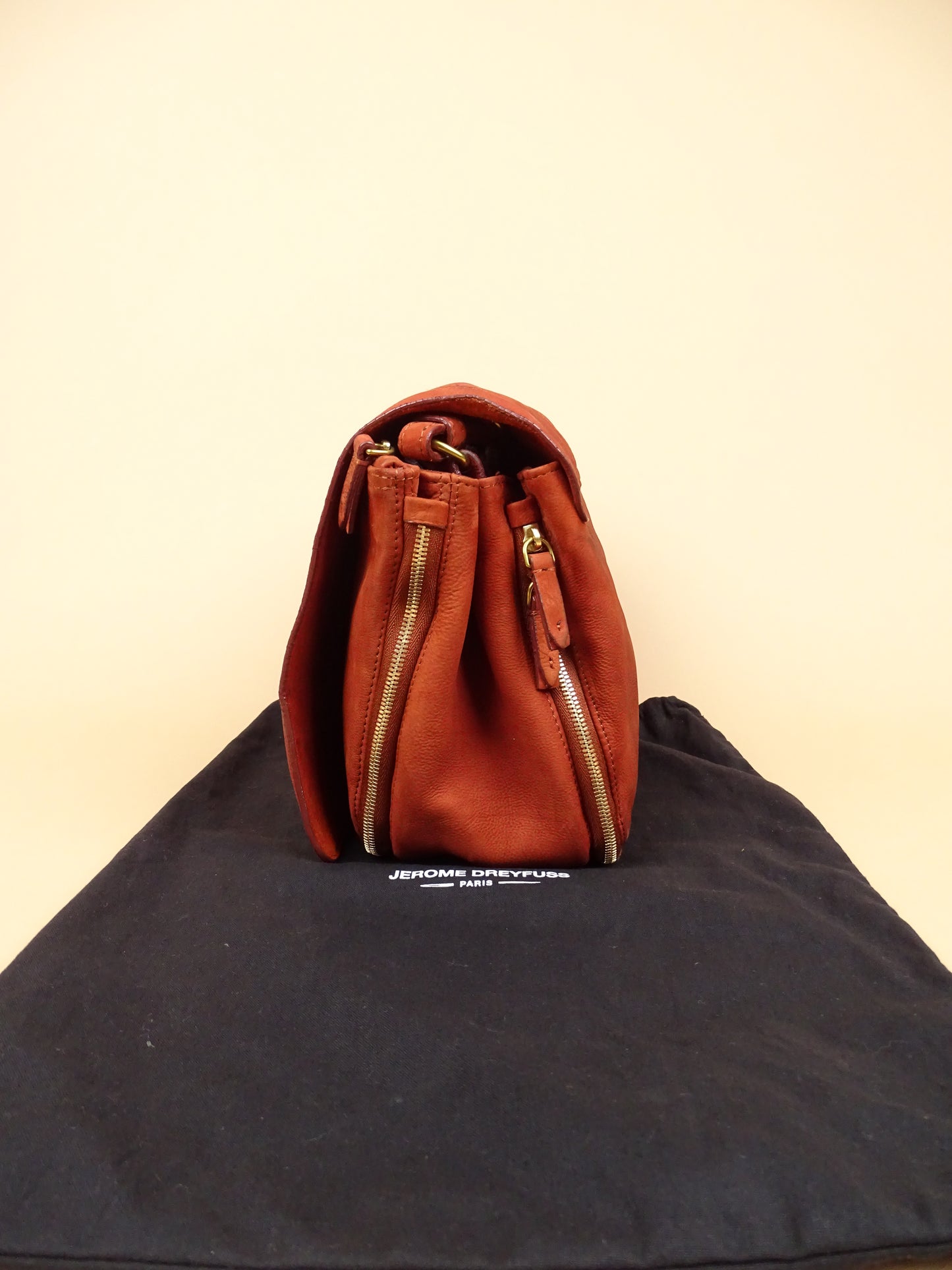 Sac Jérôme Dreyfuss "Igor" Femme Caviar Tabac