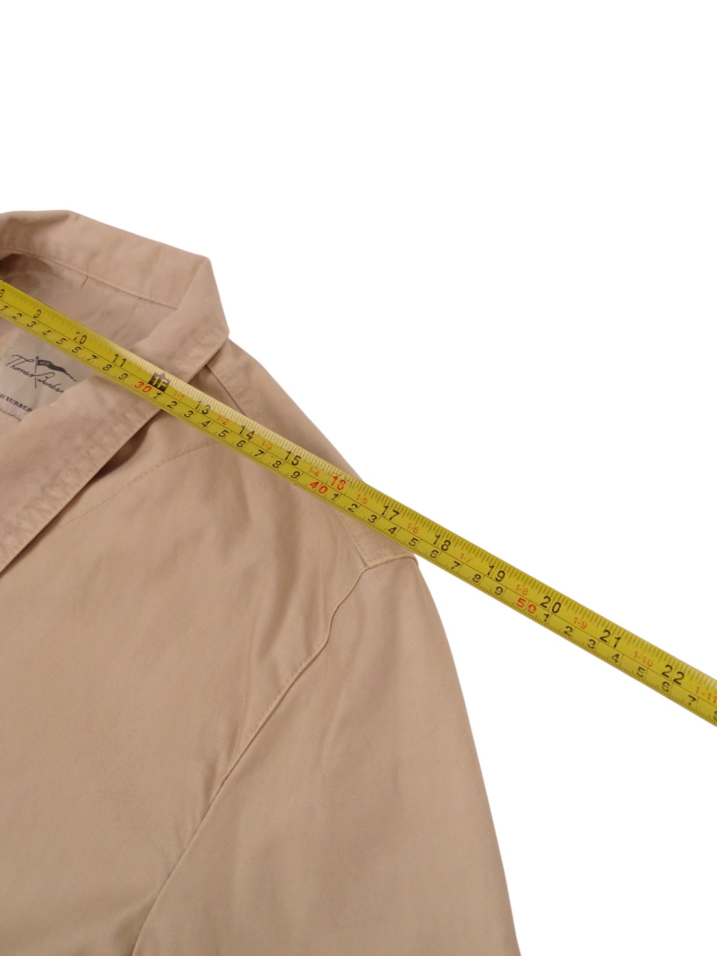 Burberry Blouson / Veste harrigton Matelassé Beige Full Zip Coton M Homme