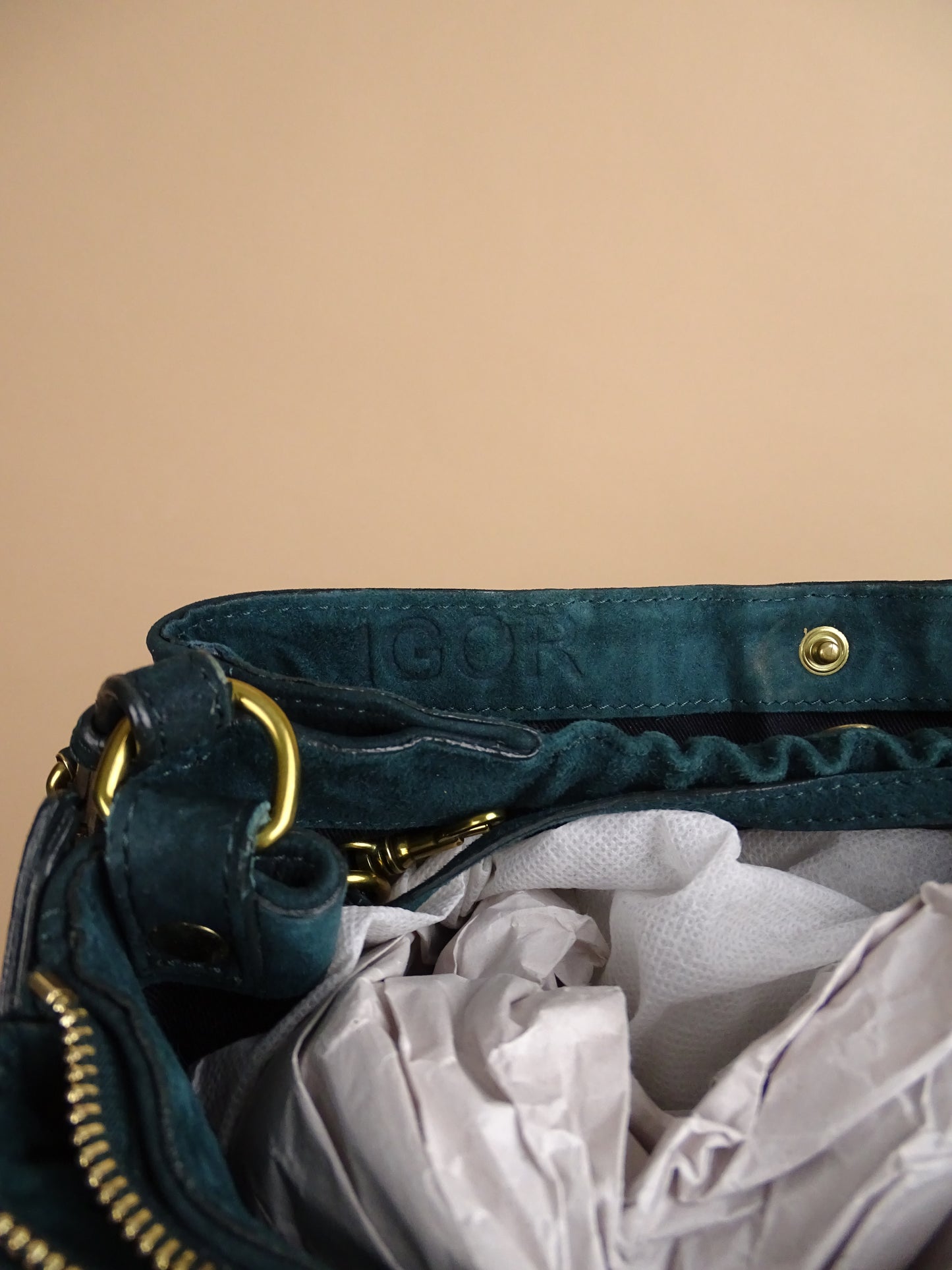 Sac Jérôme Dreyfuss "Igor" Femme Bleu Turquoise