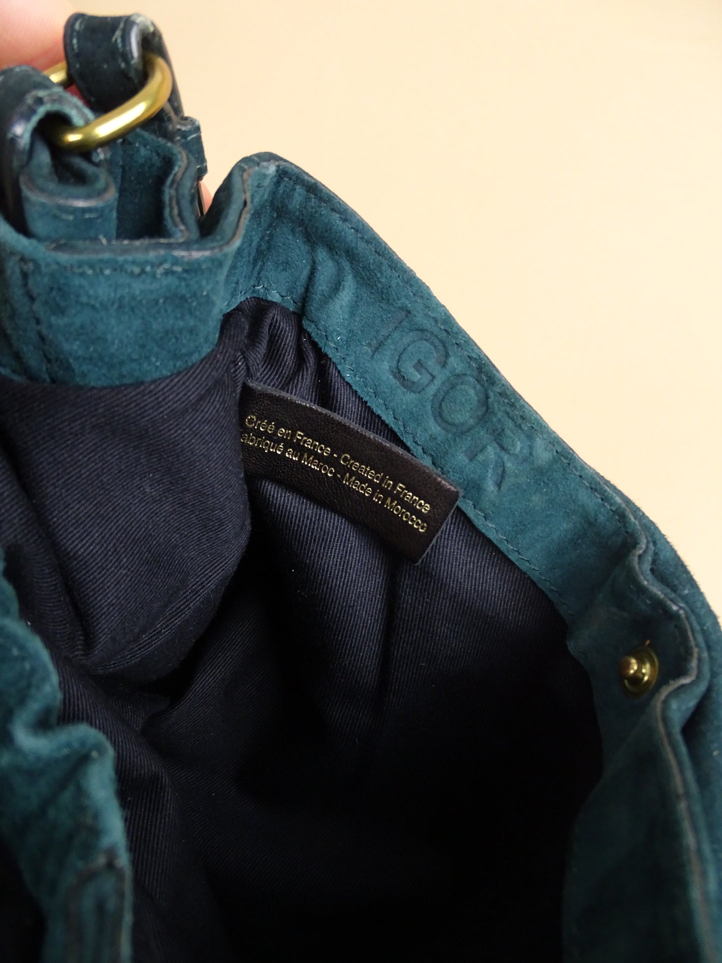 Sac Jérôme Dreyfuss "Igor" Femme Bleu Turquoise