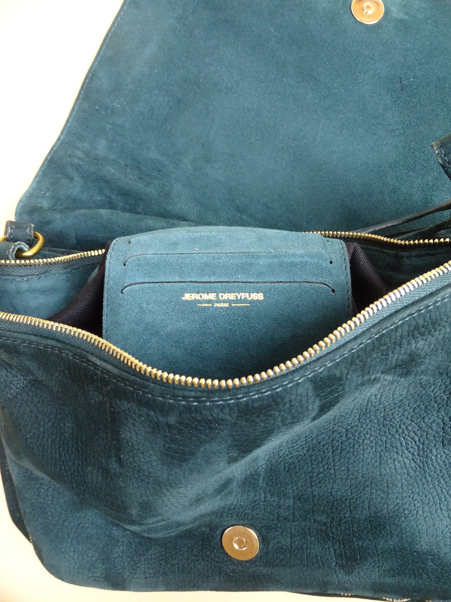 Sac Jérôme Dreyfuss "Igor" Femme Bleu Turquoise