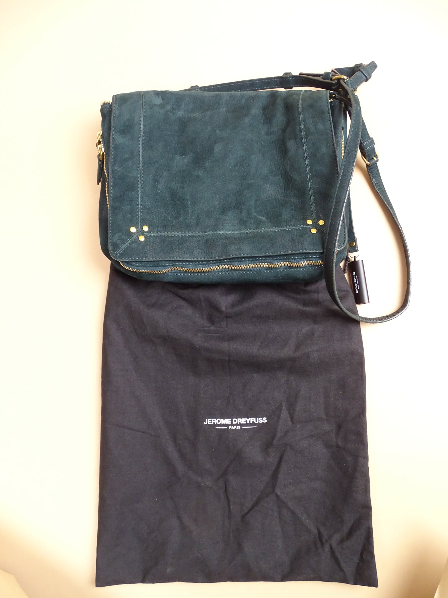 Sac Jérôme Dreyfuss "Igor" Femme Bleu Turquoise